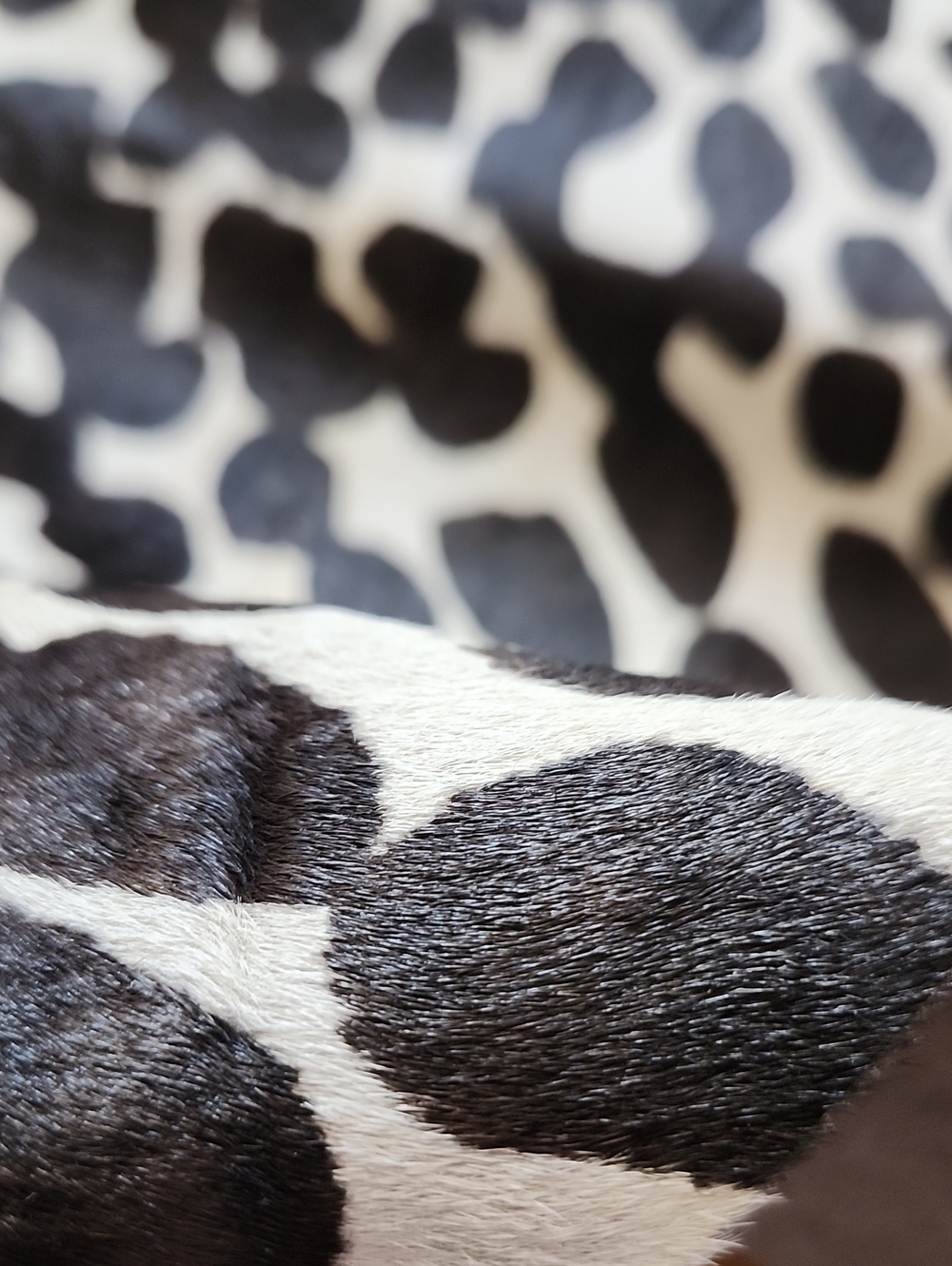 Leopard Cowhide Animal Large Area Rug - Picture 3 of 3